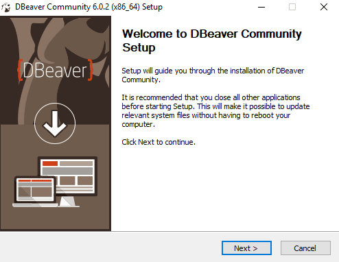 DBeaver PostgreSQL: Setup